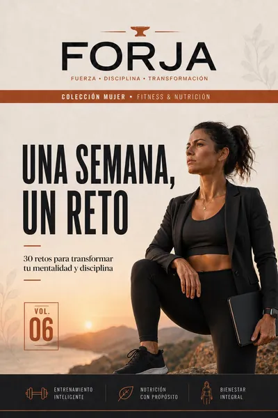 Portada de Una Semana, Un Reto — 30 retos de 7 días para mujeres