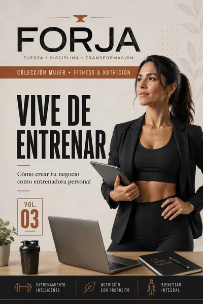Portada de Vive de Entrenar — el manual de negocio para entrenadoras